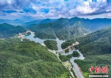 广西贺州生态水库绘就绿色画卷