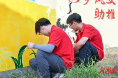 建设文明乡风，助推乡村和美——湖南农业大学“岩园文韵·文明新乡”社会实践团赴溆浦县岩园村开展乡村人居环境建设活动
