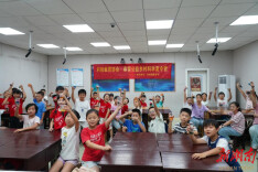 湖南工程学院“智传青韵”实践团赴桃江开展暑期科学夏令营活动