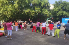 湖南省第六届社区运动会辰溪县海选赛激情开赛