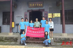 探访大将故里！湘大学子开展沉浸式红色教育实践活动