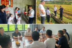 湘潭大学调研建丰村乡村振兴工作