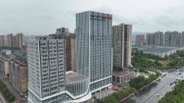 【聚力“一迎三创” 提升城市品质】怀化报业传媒大楼项目进入收尾阶段