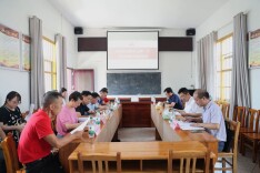 省科协陈松副主席一行赴江华县涔天河镇崩塘村调研乡村振兴工作