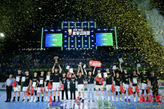 村BA北部赛区圆满落幕 火炬传递点燃南部赛区新征程