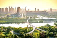 长沙国际会展新城“城市阳台”项目通过全国市政工程最高质量水平评价