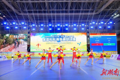 湖南工程学院在全国啦啦操联赛中斩获四金二银