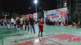 【福地怀化·康养季】 鹤城区楼BA篮球联赛火热对决 精彩夏日“篮”不住