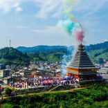 福地怀化·懂你如家 | 侗寨鼓楼庆典 民族交融的狂欢现场