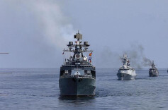 中俄“海上联合-2025”联合演习海上演练阶段全面展开