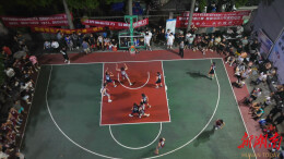 【福地怀化·康养季】城中街道：以球会友 与邻同乐 楼BA篮球联赛热力十足