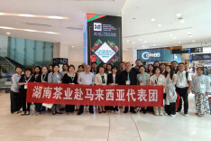 扩大出口  开辟市场——湖南茶企组团参加2025马来西亚国际食品和饮料贸易展览会