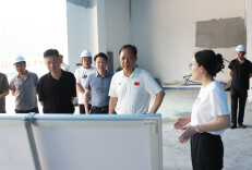 刘启峰调研岳阳临港高新区七星雪·星光雪域项目