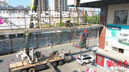 【聚力“一迎三创” 提升城市品质】集中拆除安全隐患户外广告牌 预计8月中旬完工