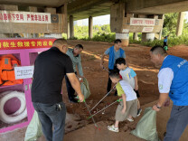 从垂钓滩到无痕岸 湘潭大队绿色卫士用行动注解“志愿有我”