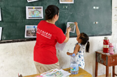 南华学子青春科普下乡行，小河沙盘“讲透”气候大道理