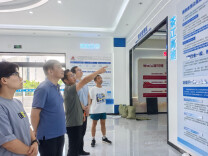 湖南交通职院副院长唐杰军带队巡查路桥工程学院教师暑期企业实践情况