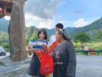 保靖：普法宣传进村寨 守护平安出行路