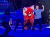 男子冲上台致演出中断，上海迪士尼：两年内禁止入园