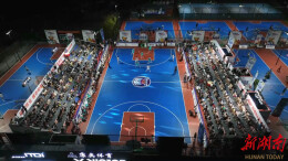 【福地怀化·康养季】鹤城区楼BA季后赛“开战” 篮球盛宴嗨不停