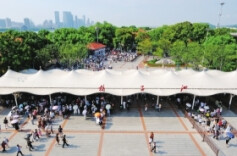 周末来长沙橘子洲狂欢