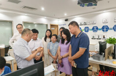 访湘企 话湘音 续湘情|湖南省人民政府驻上海办事处调研茵伯特、声通科技