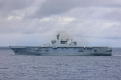 多科目、高强度海上训练 海南舰最新画面公开