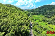 和美湘村 路路畅通|湘鄂共建桃花山旅游公路 铺就乡村振兴康庄道