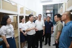 湘潭大学校领导开展开学工作检查