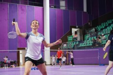 皮红艳的中法羽球情缘