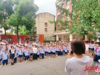 时空对话八十载，长塘里三小学子接力新时代使命