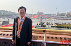 “七一勋章”获得者艾爱国：米秒不差的精准性，与工匠精神不谋而合｜我在天安门观礼