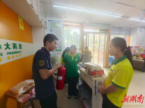 开展门店消防排查  筑牢五小门店“防火墙”