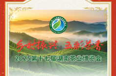 2025湖南茶叶高质量发展“十强县、十大品牌、十佳科技领军企业”评选名单公示