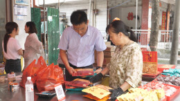 会同县堡子镇：柴火月饼热销 中秋味道香飘四方