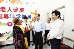 毛伟明率湖南省党政代表团赴新疆考察对口援疆工作