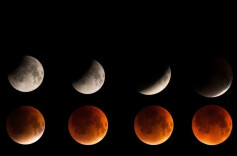 红月亮霸屏热搜！昨晚镜头里的“血月”名场面，哪个让你最震撼？