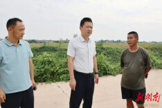 陈淼调研保水抗旱和水生态保护工作