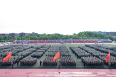 湖南交通职院举行2025级新生开学典礼暨军训动员大会