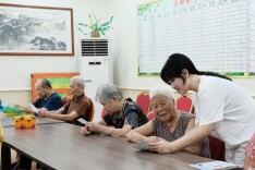 长沙民政职院学子返乡开展老年科普活动​