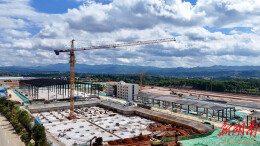 奋战项目建设年 | 会同连山铁路专线、公铁联运物流园建设忙