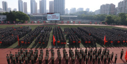 长沙民政职院召开2025级新生军训动员大会