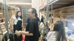 长沙民政职院财经管理学院领导走访慰问2025级新生