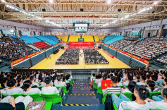 长沙民政职院举行2025级新生开学典礼