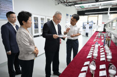 沈晓明调研湘江新区经济社会发展情况