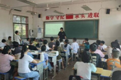 南华大学“共品红色经典，传承抗战精神”思政课走入中学