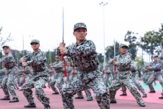 图集丨迷彩青春，长理新生军训进行时
