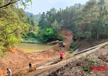 清泉润田 富农暖心！通道小型农田水利建设跑出“加速度”