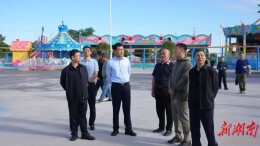 王启武调研部分企业和项目建设情况