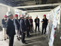 湖南中医药大学调研长沙市口腔医院河西新院建设